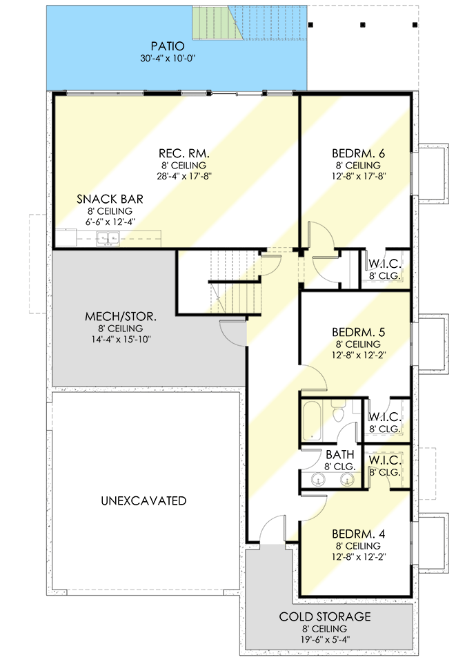 Optional Walkout Lower Level