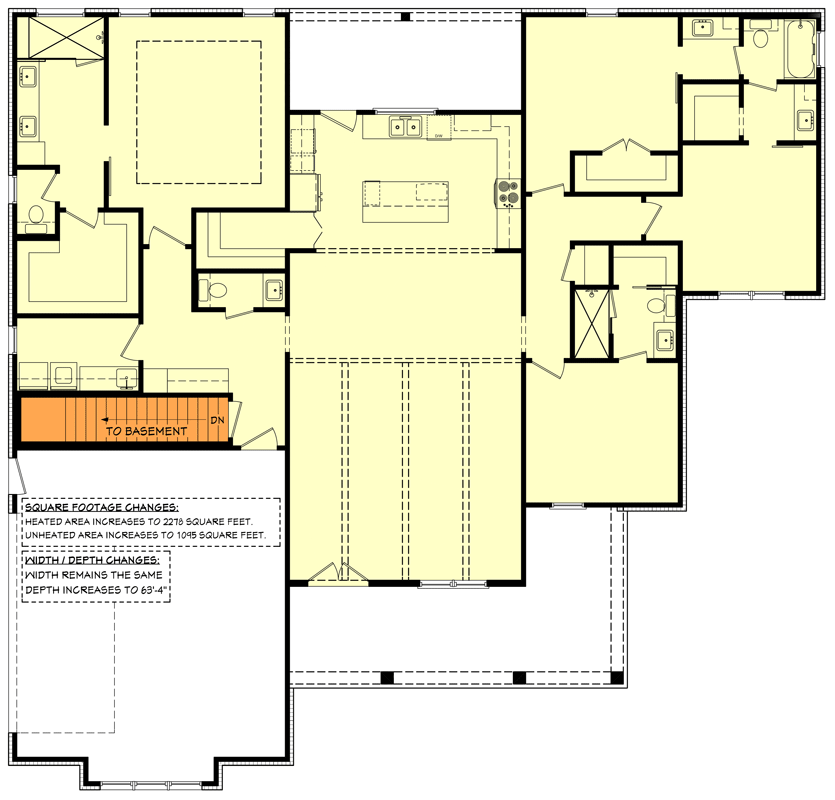 Basement Stair Location