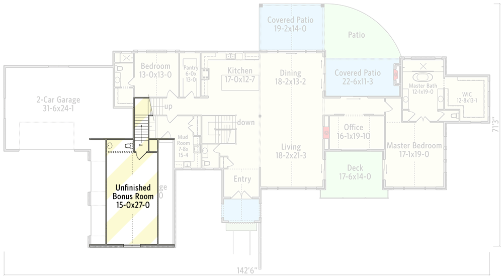 2nd Floor - Optionally Finished Bonus