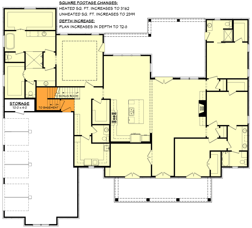 Main Level - Basement Stair Location
