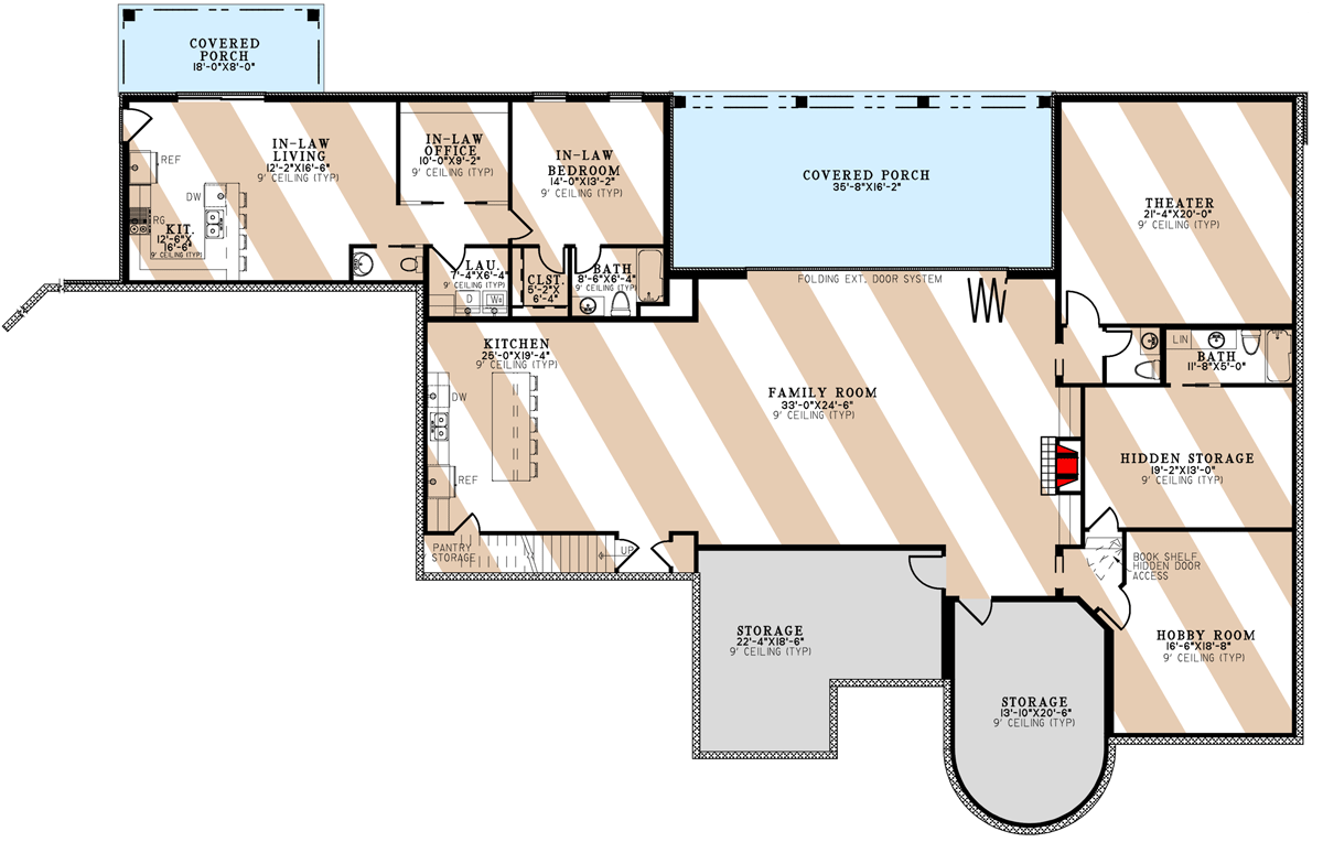 Optionally Finished Lower Level