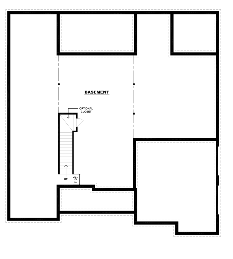 Unfinished Basement Foundation