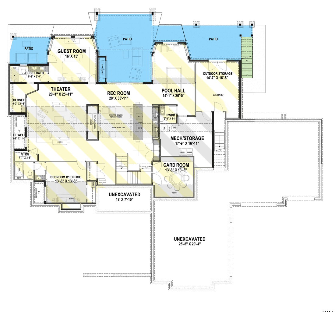 Optionally Finished Lower Level