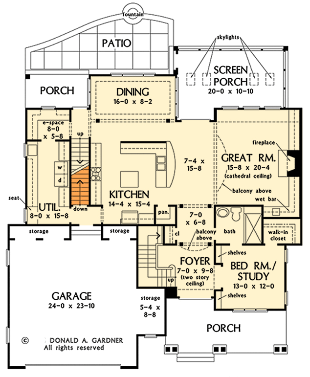 Main Level - Basement Stairs Location