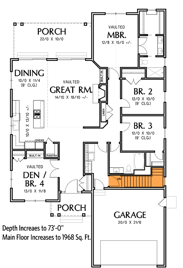 Basement Stairs Location
