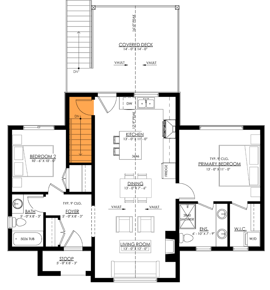 Basement Stairs Location