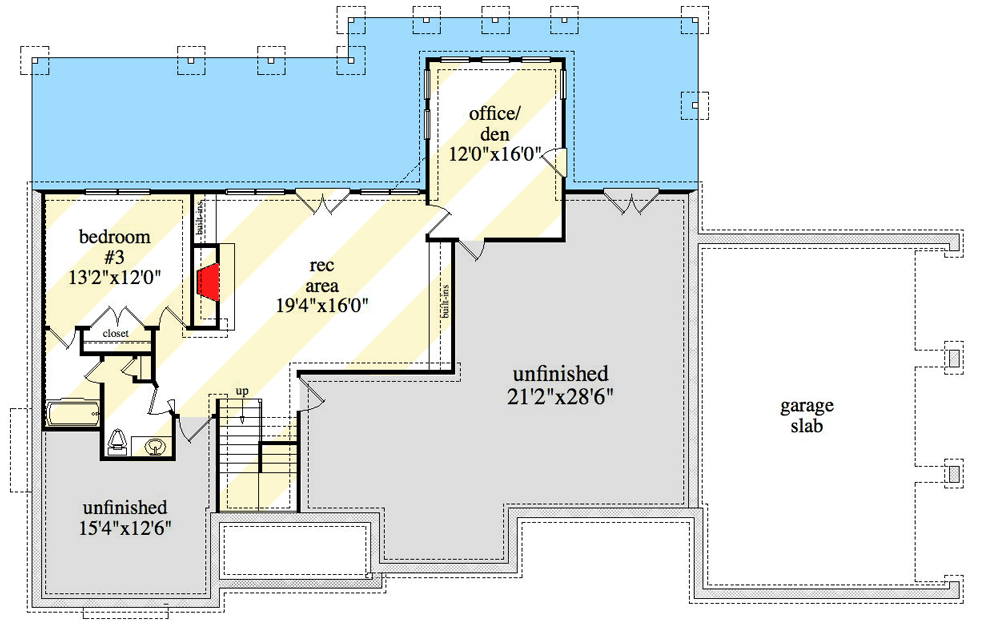Optionally Finished Lower Level