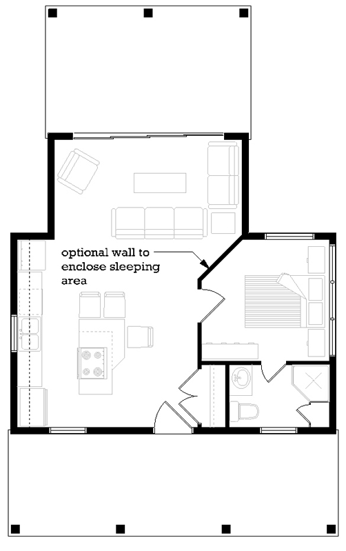 Optional First Floor Layout