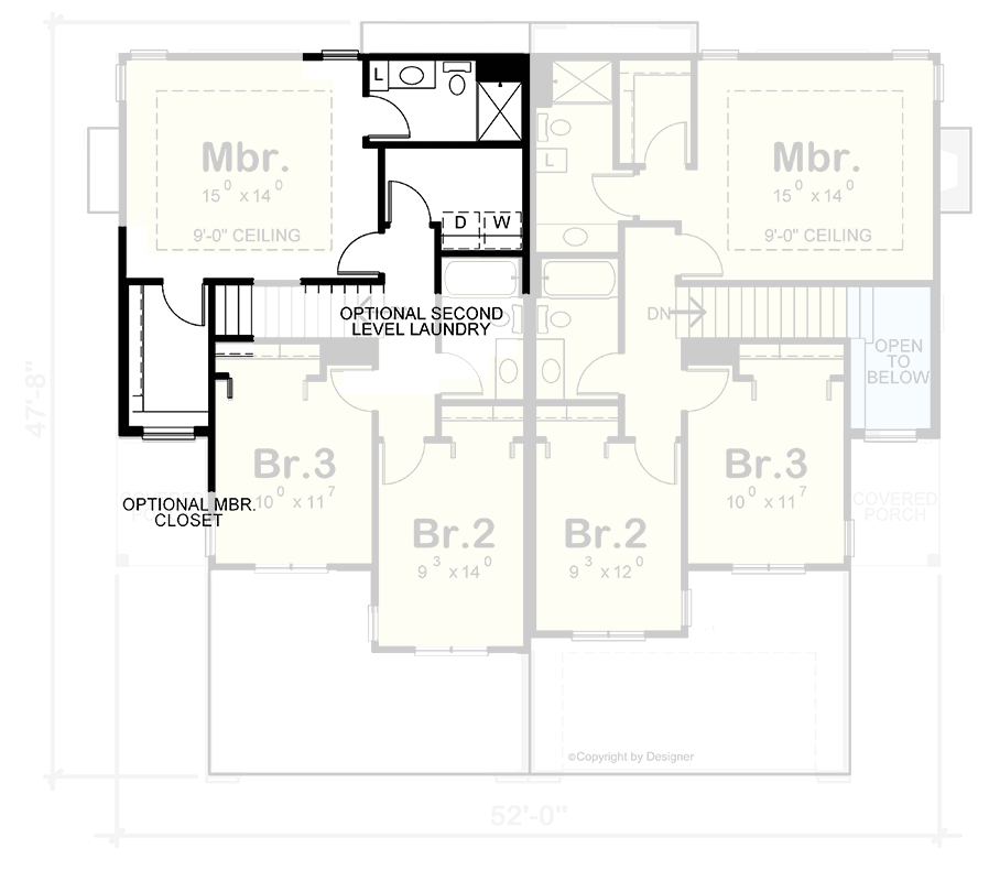 Optional Second Level layout