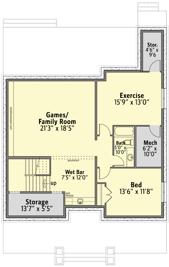 Optionally Finished Lower Level
