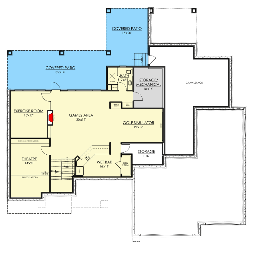 Lower Level - Finished Walkout Basement