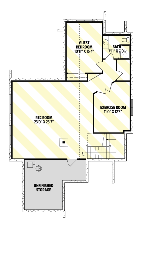 Optionally Finished Lower Level