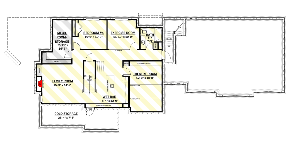 Optionally Finished Lower Level