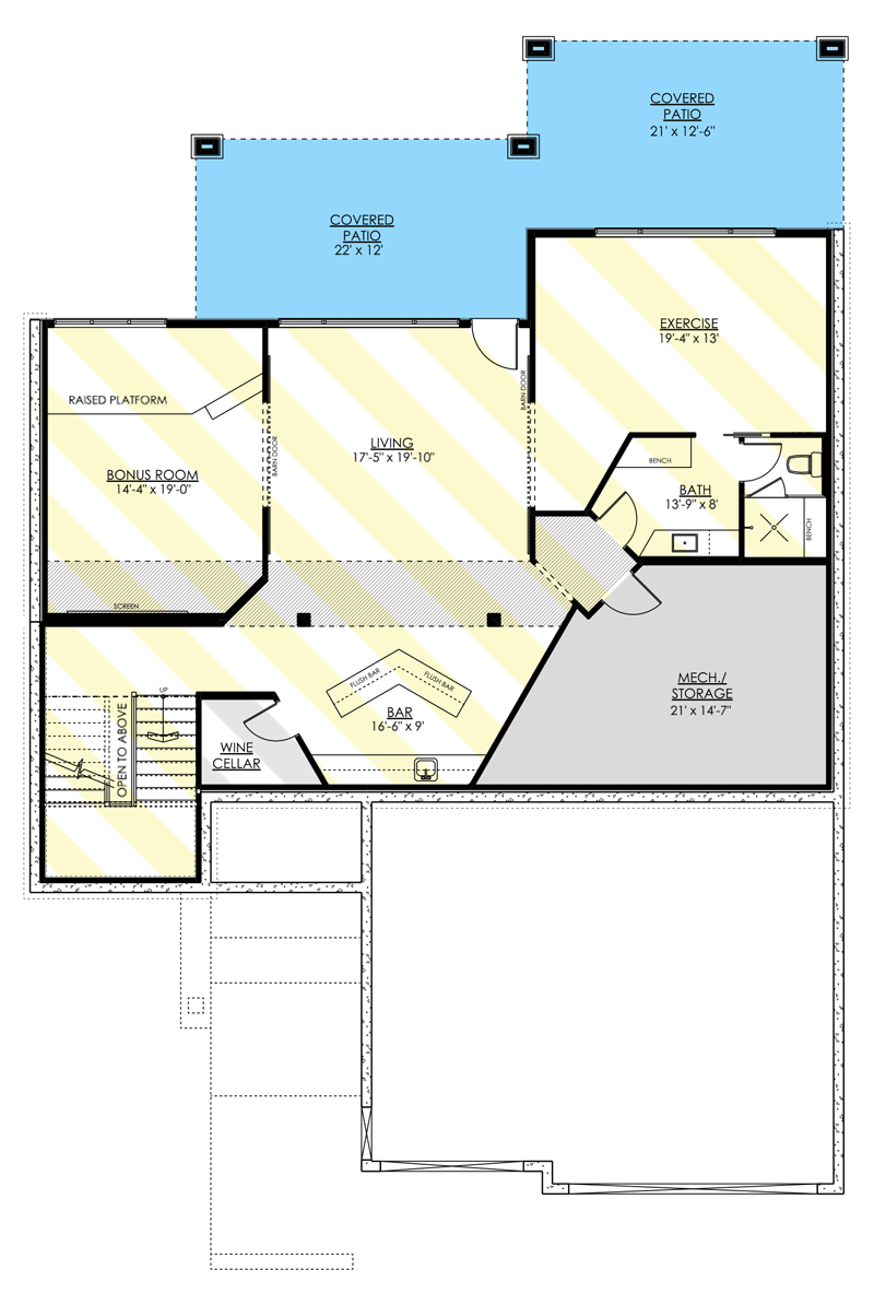 Optionally Finished Walkout-Basement
