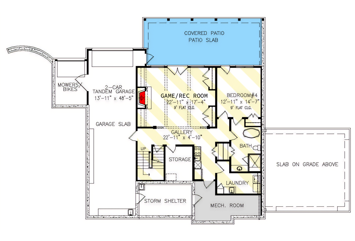 Optionally Finished Lower Level