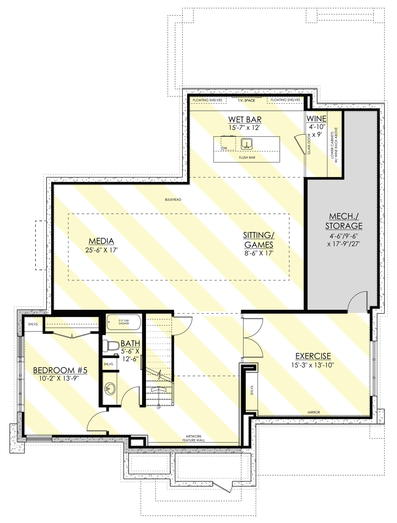 Optionally Finished Lower Level