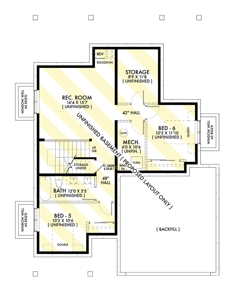 Optionally Finished Lower Level