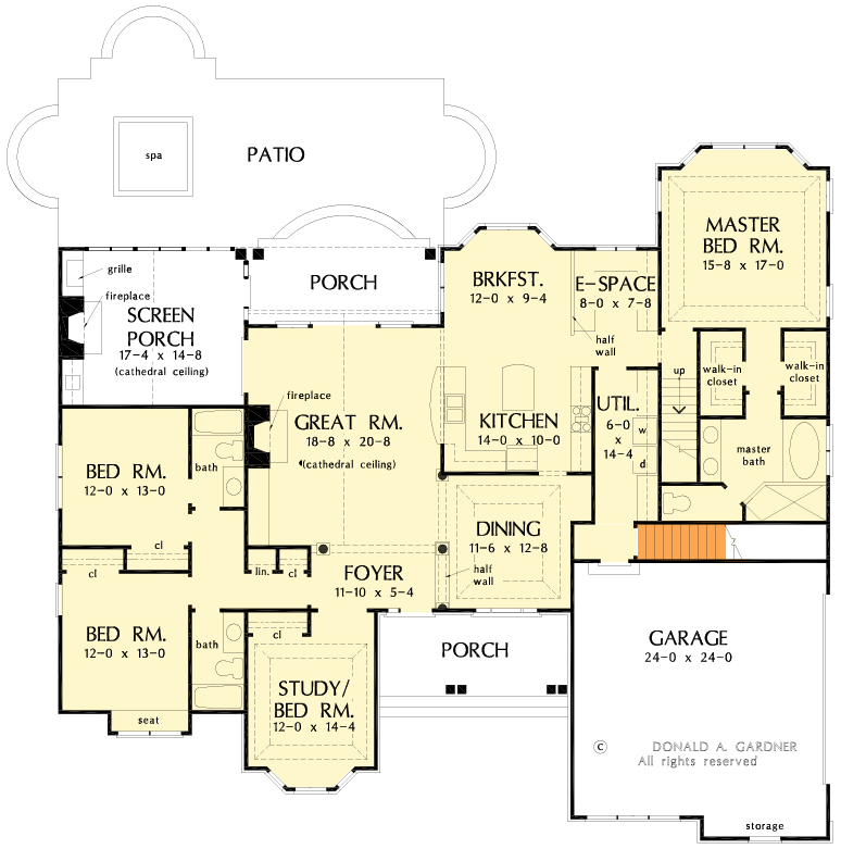 Main Level - Basement Stairs Location