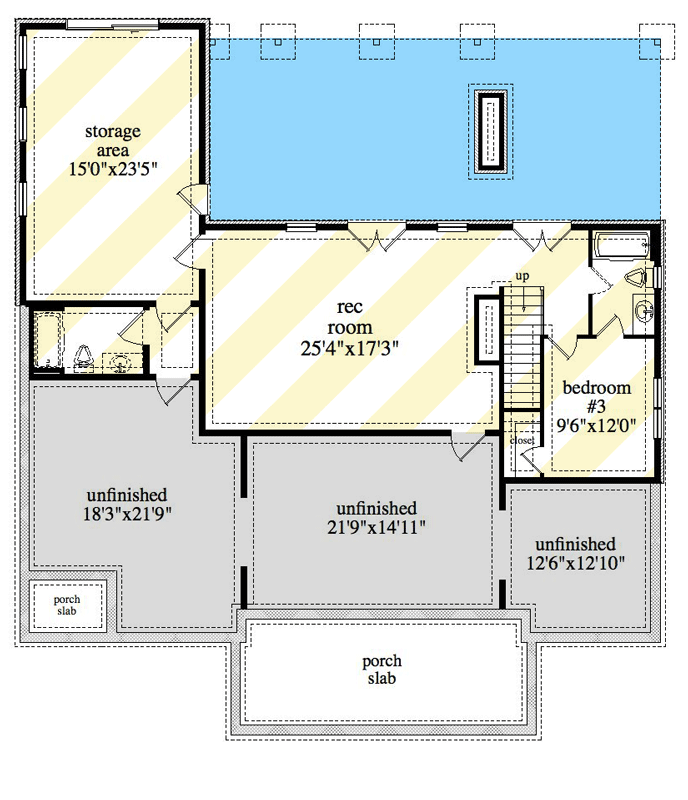 Optionally Finished Lower Level
