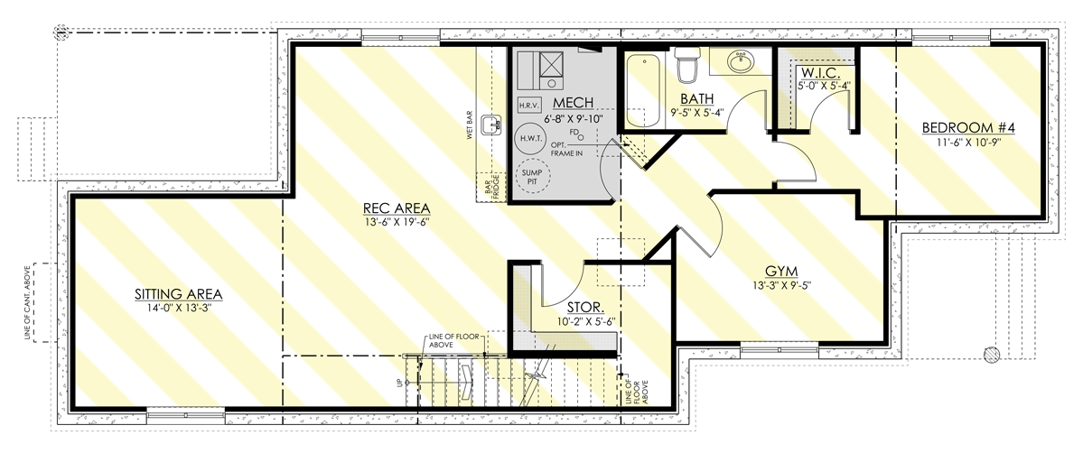Optionally Finished Lower Level