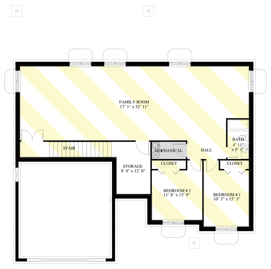 Optionally Finished Lower Level