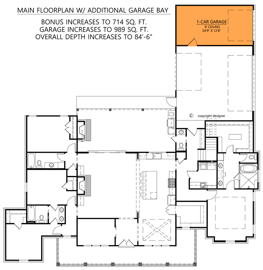 3-Car Garage Option (+$ Paid Upgrade)
