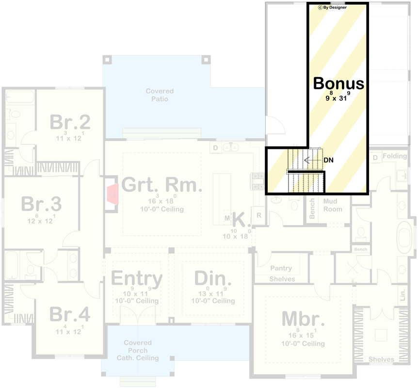 Optionally Finished Bonus Room