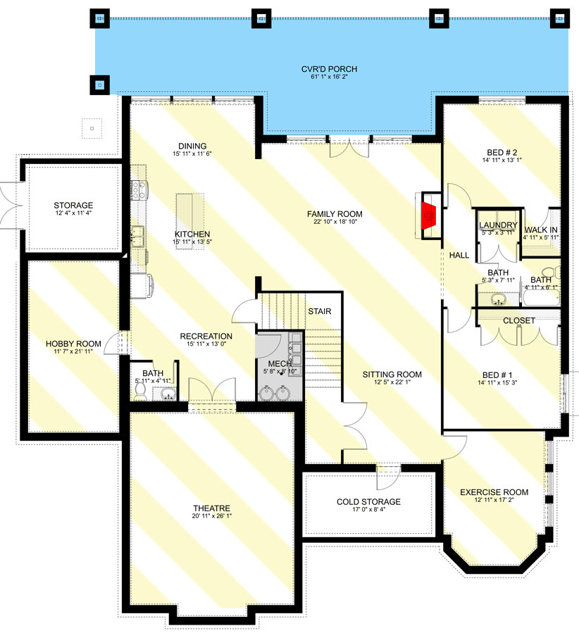 Optionally Finished Lower Level