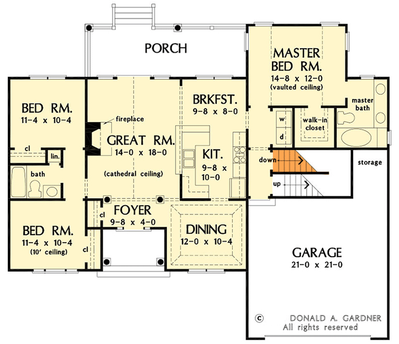 Main Level - Basement Stairs Location
