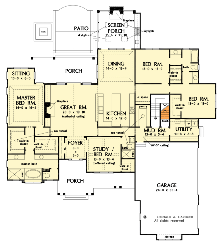 Main Level - Basement Stairs Location