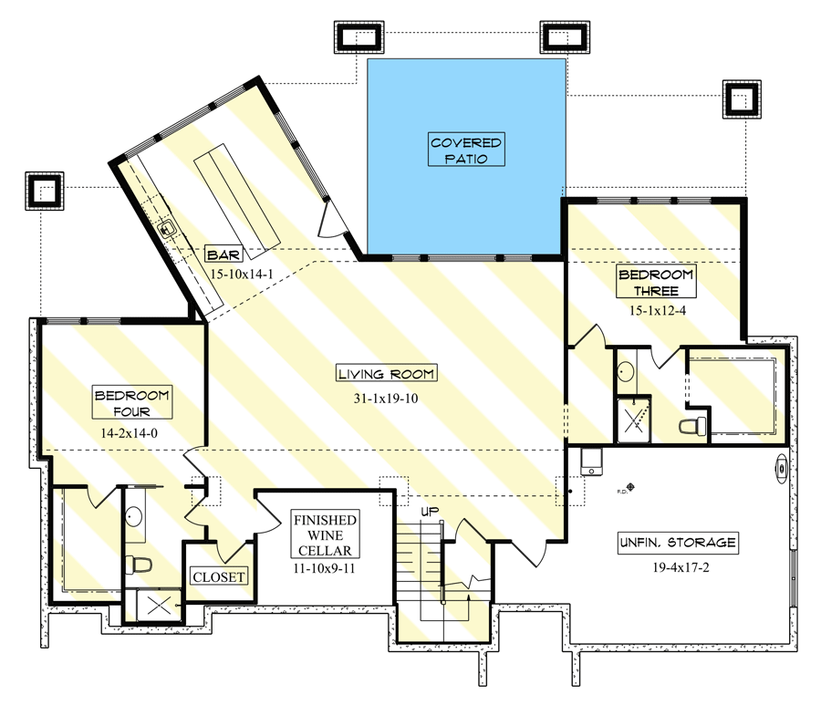 Optionally Finished Lower Level