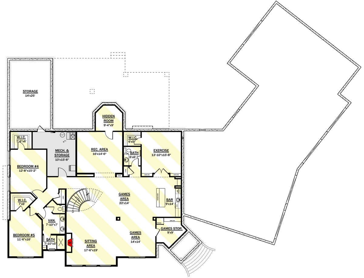 Optionally Finished Lower Level