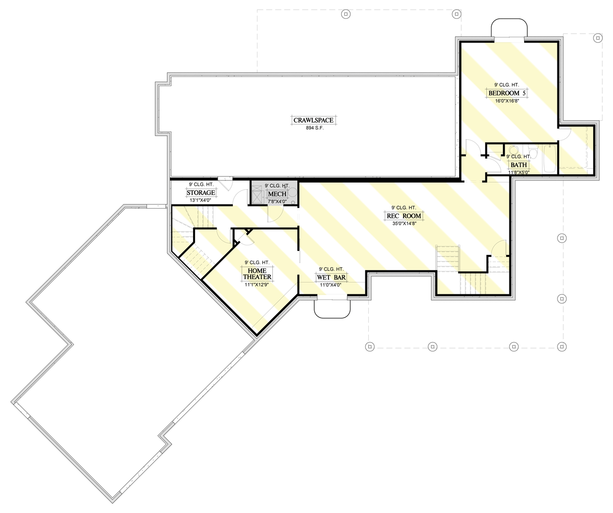 Optionally Finished Lower Level