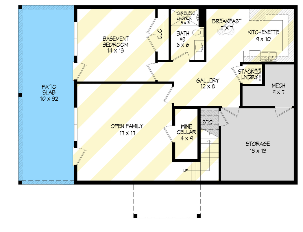 Optionally Finished Lower Level