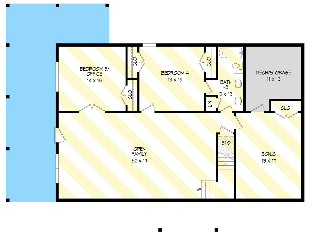 Optionally Finished Lower Level