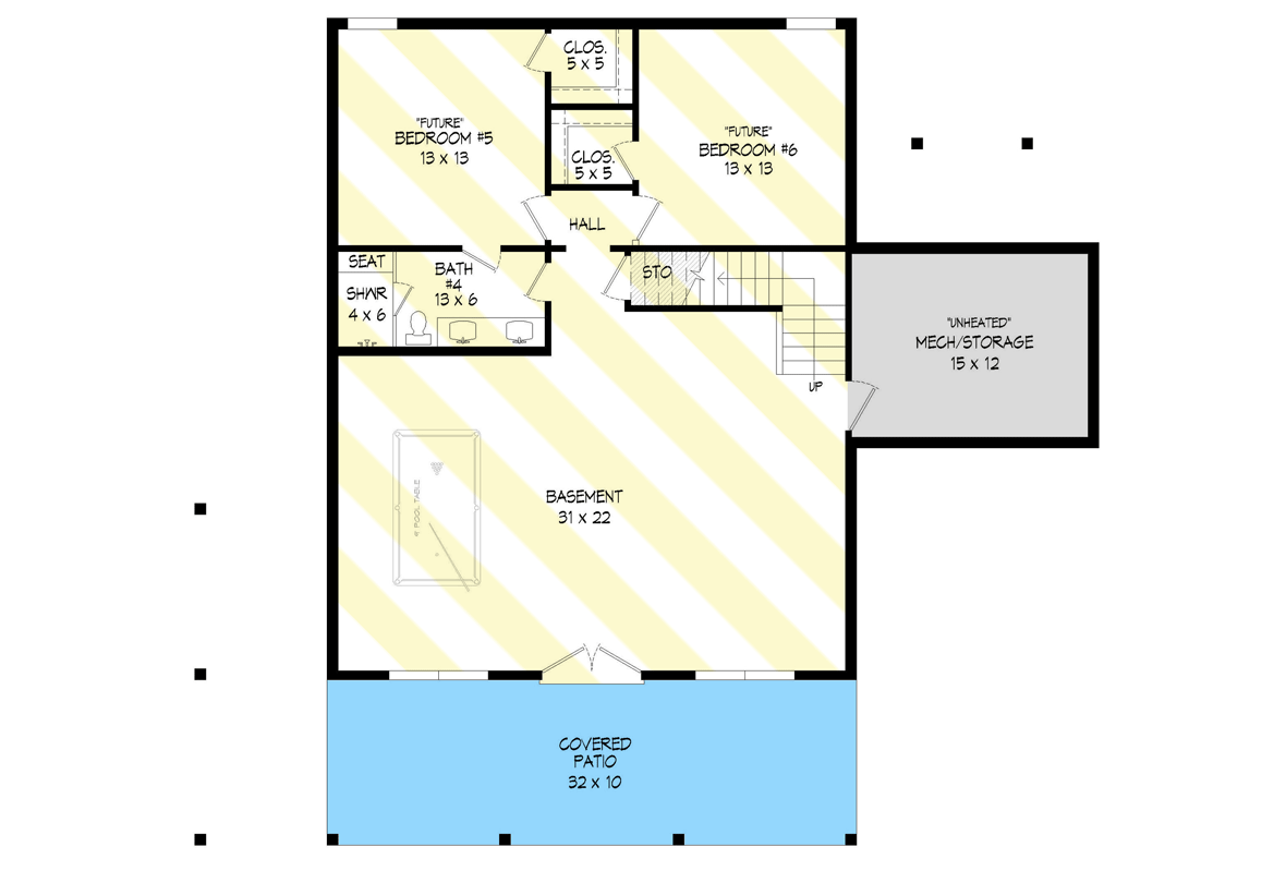 Optionally Finished Lower Level