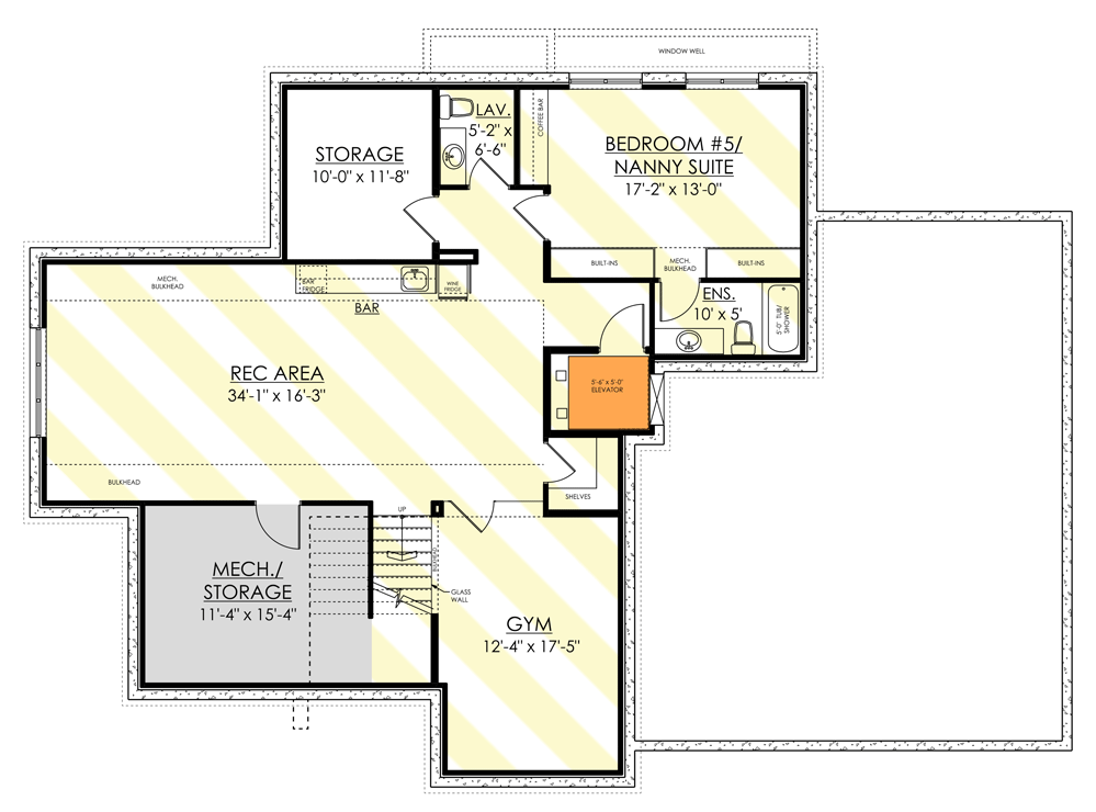 Optionally Finished Lower Level