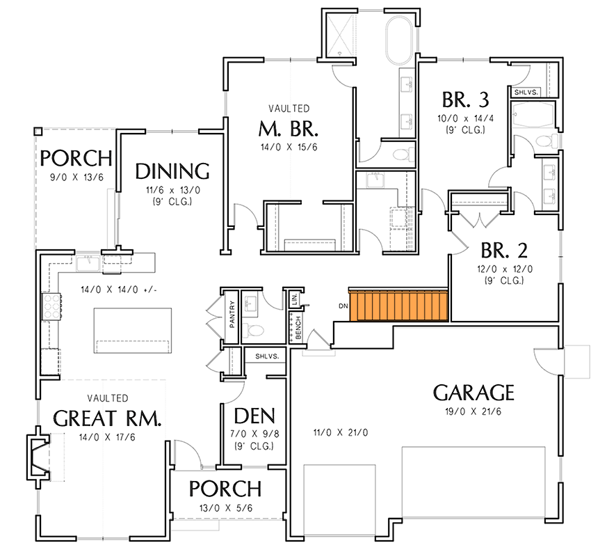 Basement Stairs Location