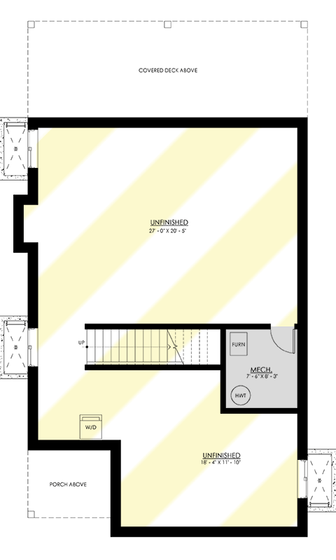 Unfinished Basement 