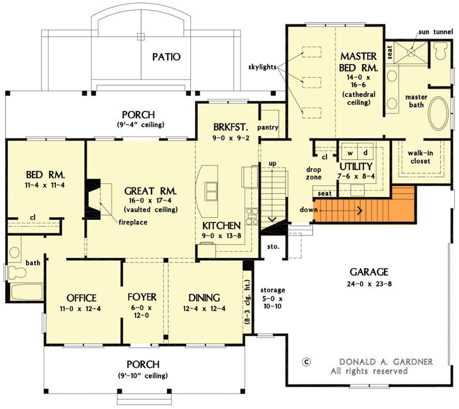 Basement Stairs Location