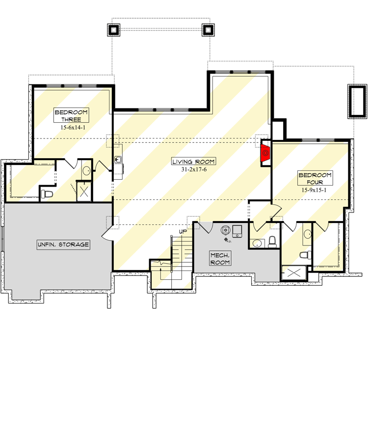 Optionally Finished Lower Level