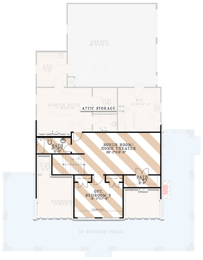 Optionally Finished Bonus Room