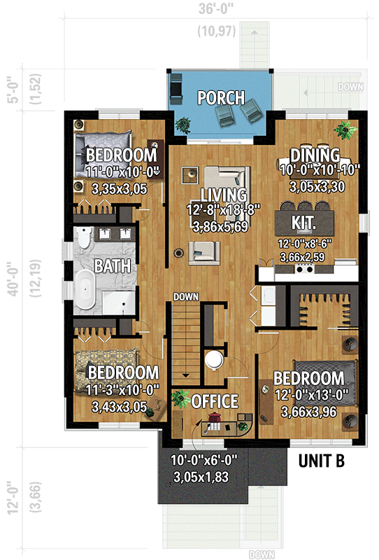 Second Level (Unit B)