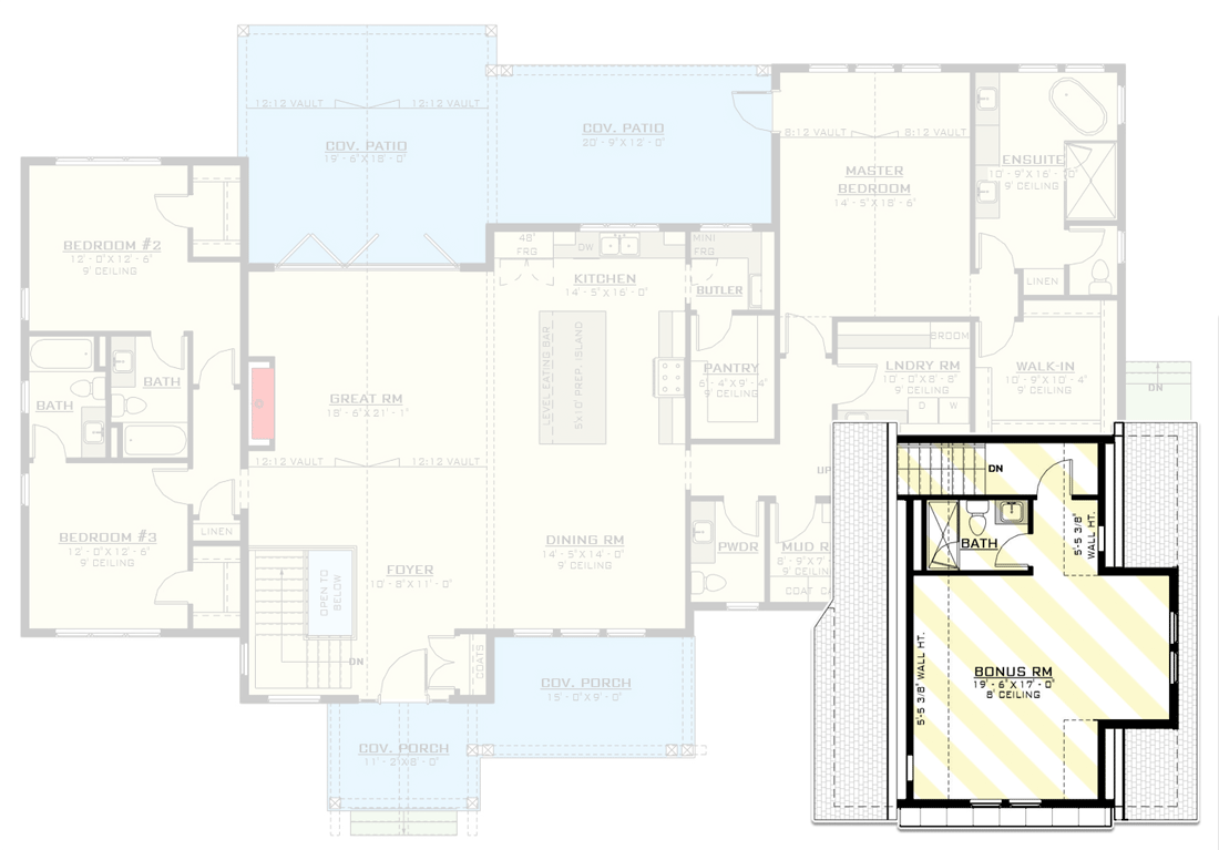 Upper Level Bonus Room