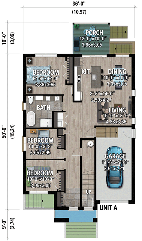 Main Level (Unit A)