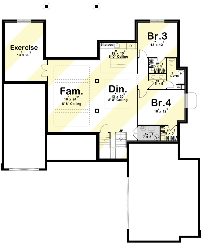 Optional Lower Level Layout ($ Paid Option)
