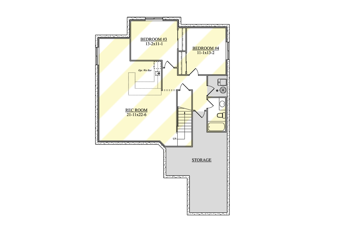 Optionally Finished Lower Level