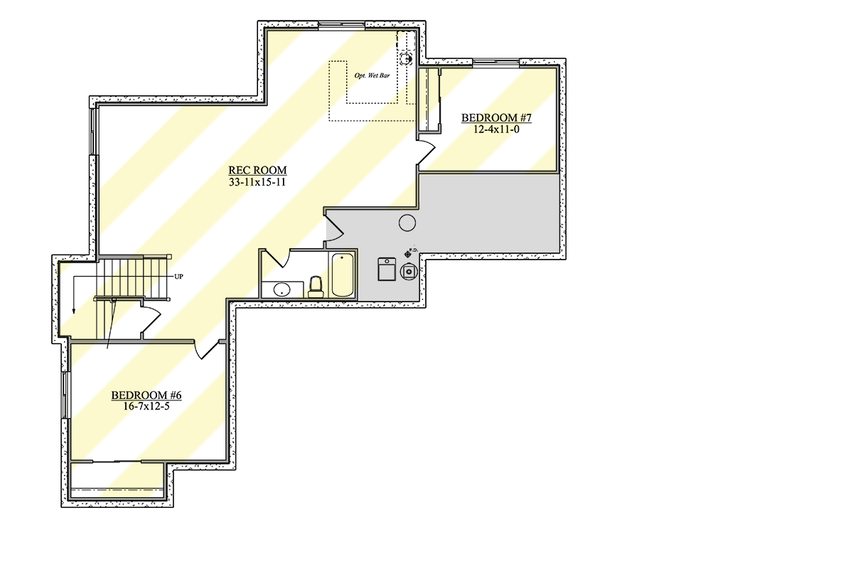 Optionally Finished Lower Level