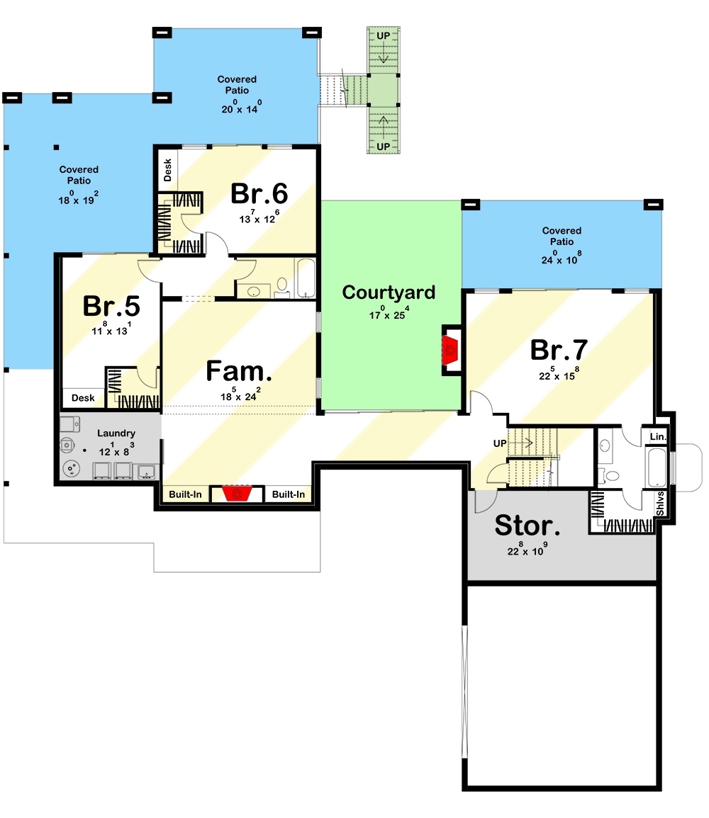 Finished Lower Level Layout Option (+$250)