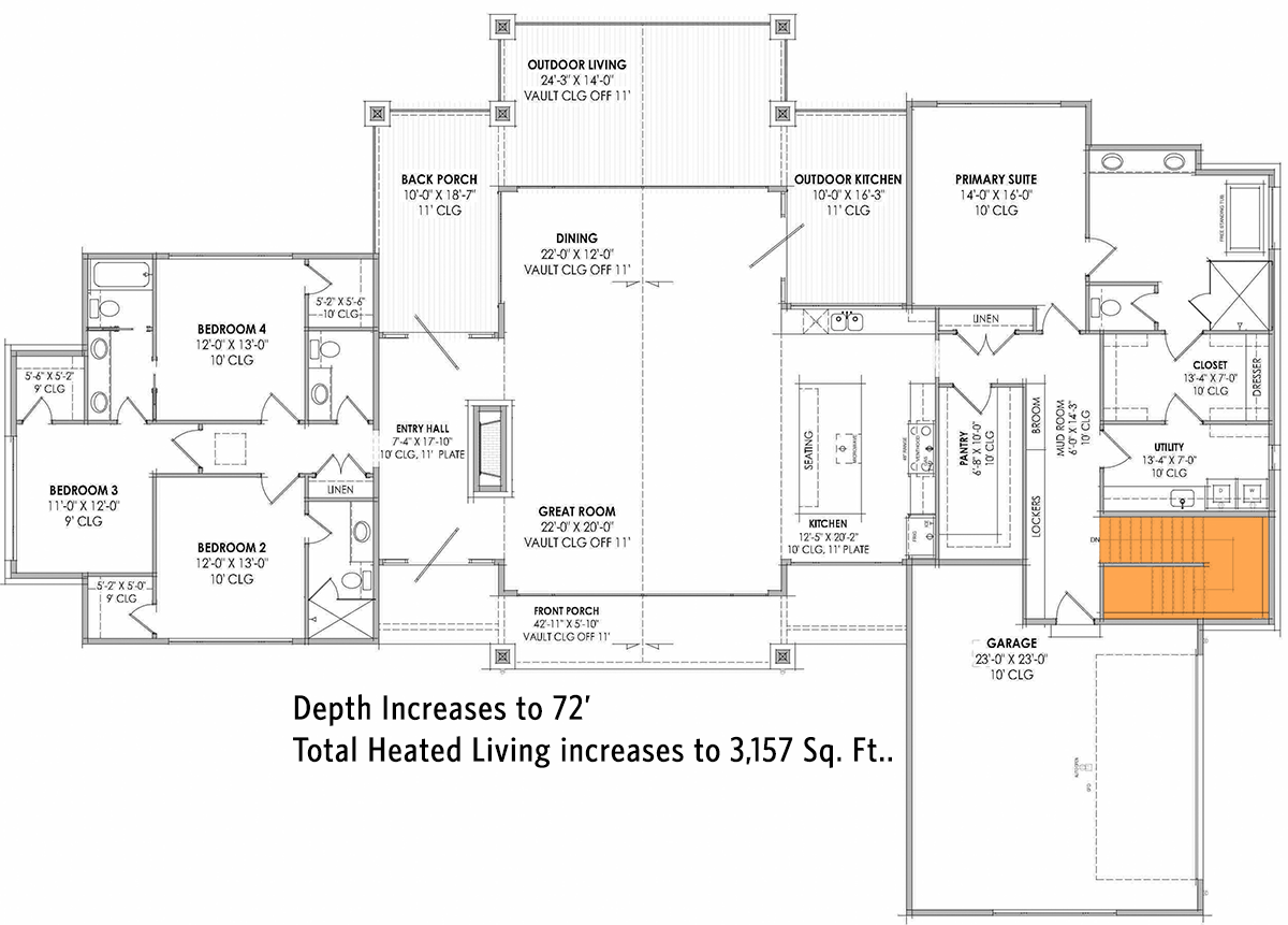 Basement Stairs Location